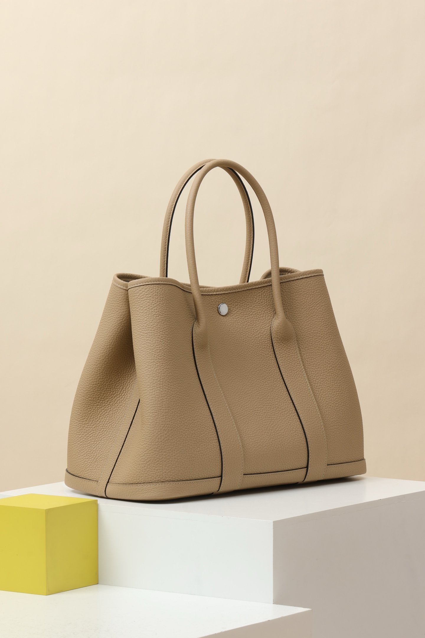Hermès Garden Party 36 – Negonda Trench (S2) PHW detail image 2 sourced from womanlvbag.com